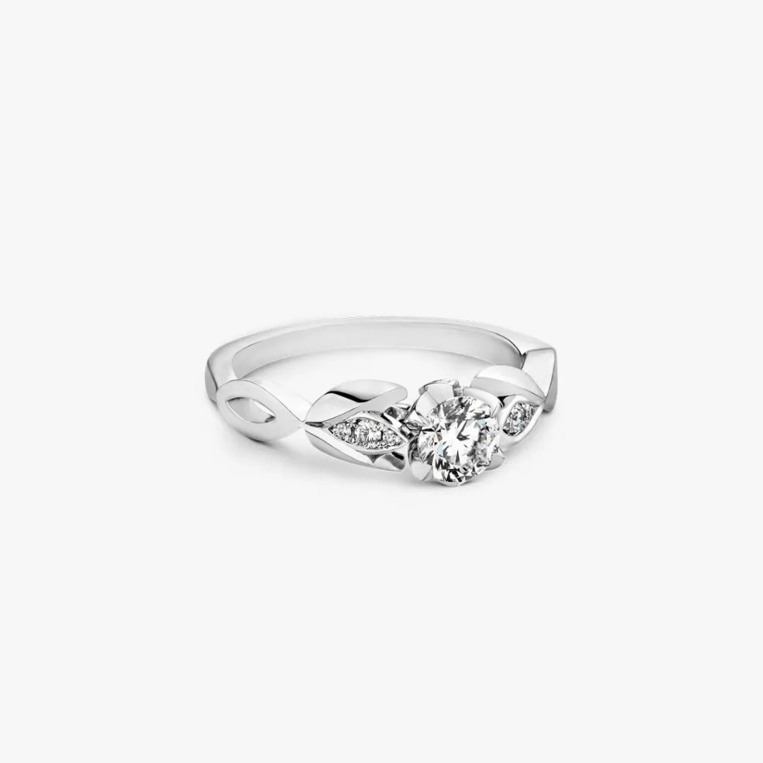 Discount Arthus Bertrand Bague Solitaire Diamant 0.50 Carat Élisa