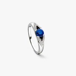 Hot Arthus Bertrand Bague Solitaire Saphir 5mm Victoire