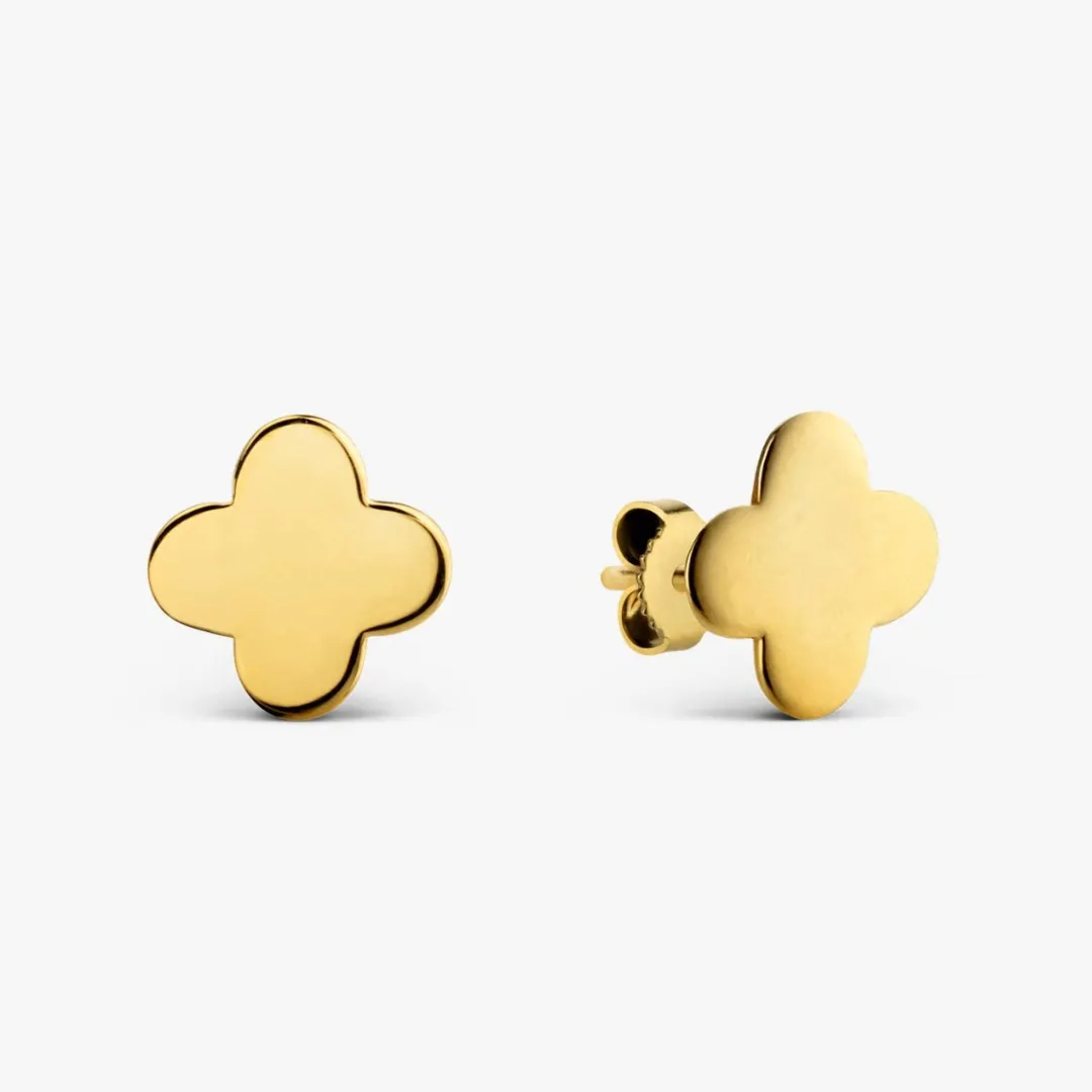 Sale Arthus Bertrand Boucles d'Oreilles Trèfle