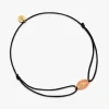 Outlet Arthus Bertrand Bracelet Cordon Médaille Miraculeuse Rose Pétunia
