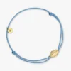 Outlet Arthus Bertrand Bracelet Cordon Or Jaune Miraculeuse - Kaki