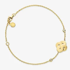 Online Arthus Bertrand Bracelet Diamants Enlacé