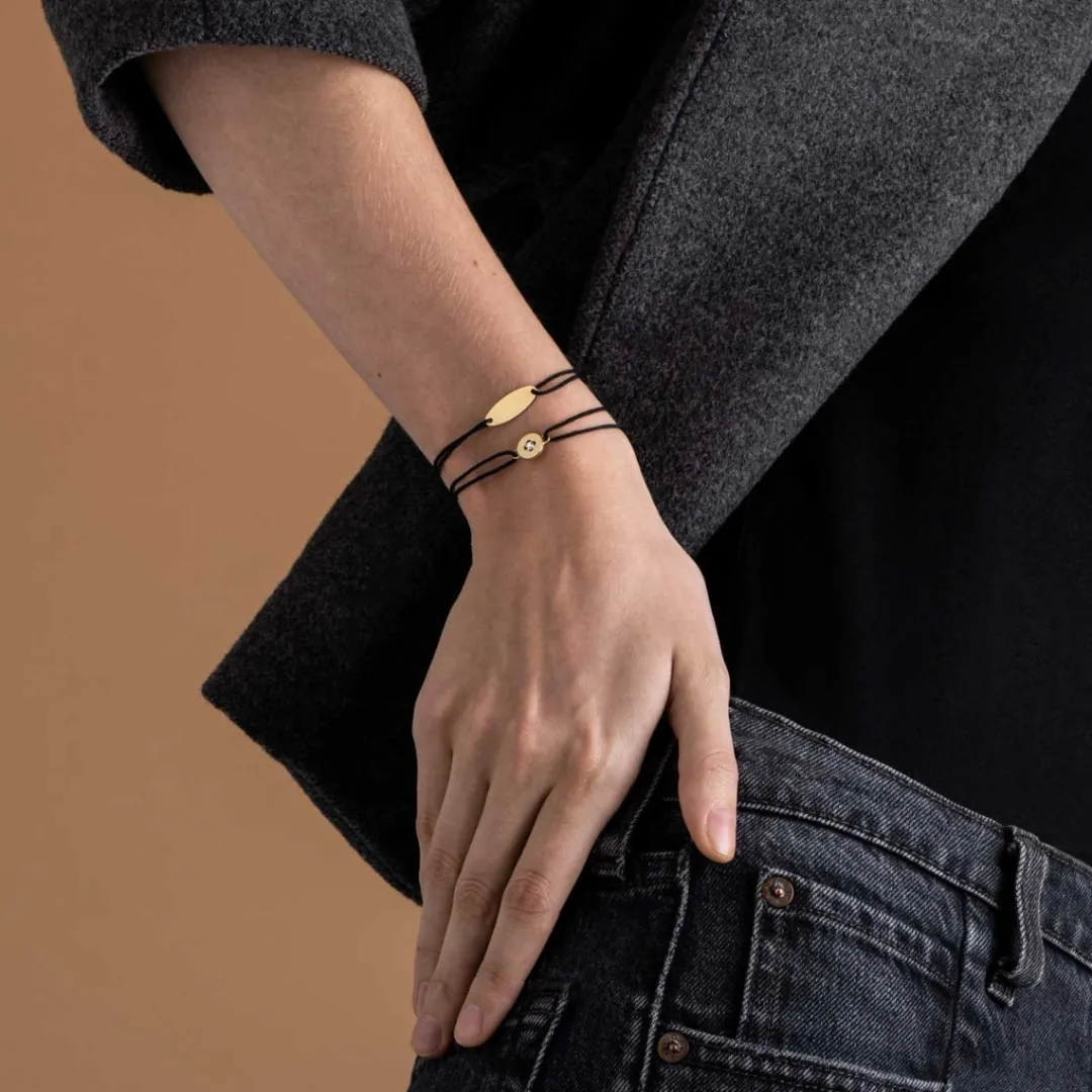 Clearance Arthus Bertrand Bracelet Gourmette Calisson Cordon