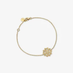 Online Arthus Bertrand Bracelet Or Jaune Gloria Étoilée