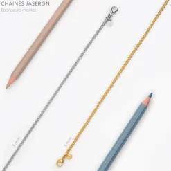 Online Arthus Bertrand Chaîne Or Jaseron - 70 Cm