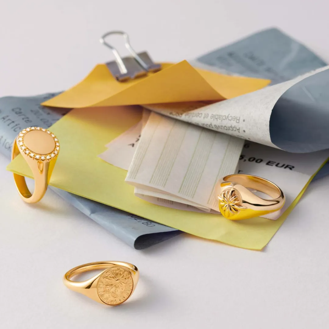 Clearance Arthus Bertrand Chevalière pavée diamants