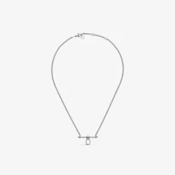 Sale Arthus Bertrand Collier Trapèze Argent Comédie