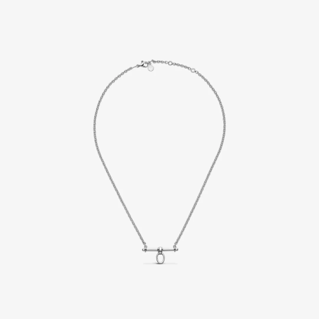 Sale Arthus Bertrand Collier Trapèze Argent Comédie