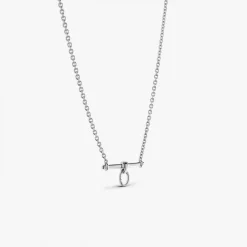 Sale Arthus Bertrand Collier Trapèze Argent Comédie