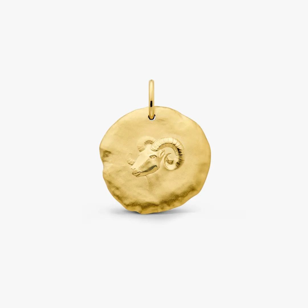 Online Arthus Bertrand Médaille Astro Bélier Or Jaune