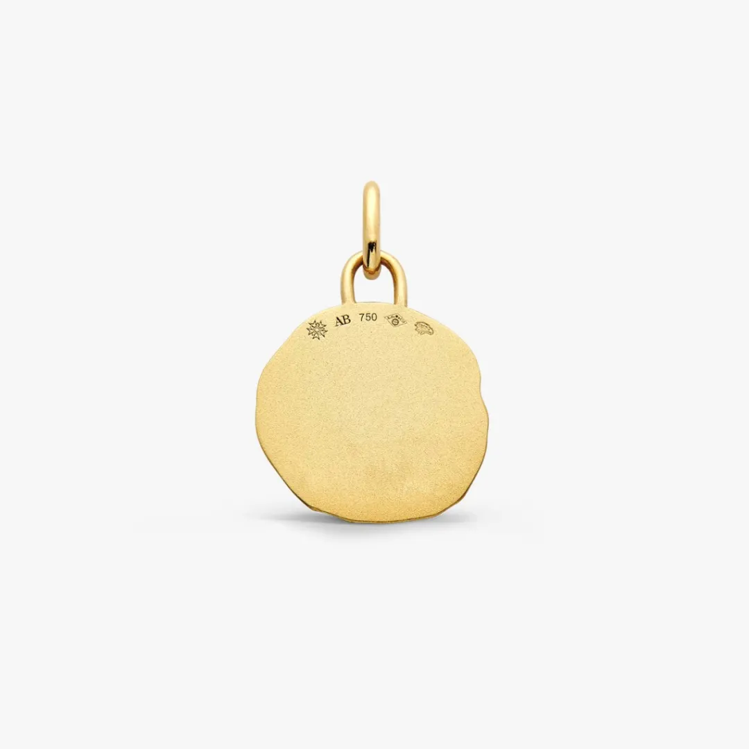 Clearance Arthus Bertrand Médaille Astro Gémeau Or Jaune & Diamant