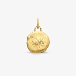 Best Arthus Bertrand Médaille Astro Lion Or Jaune & Diamant