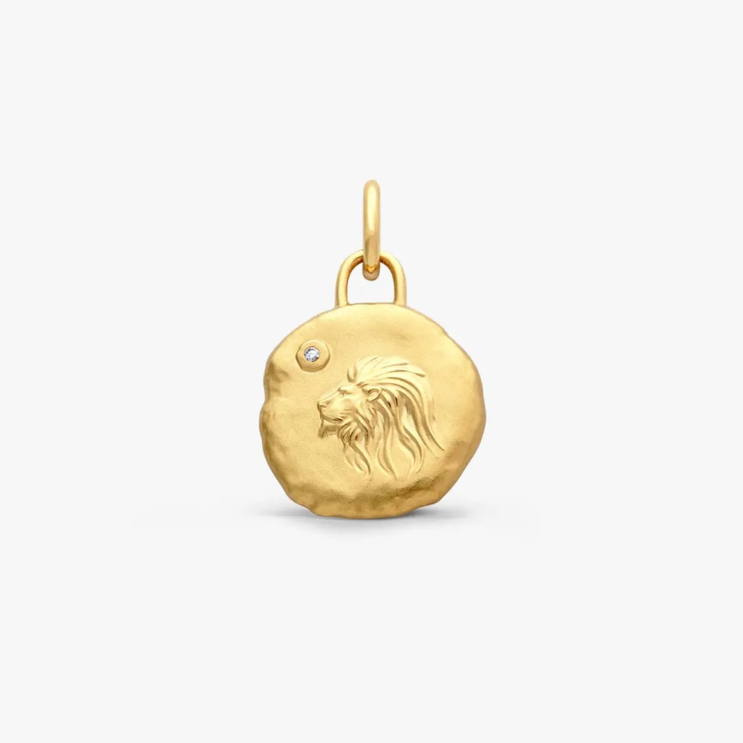Best Arthus Bertrand Médaille Astro Lion Or Jaune & Diamant