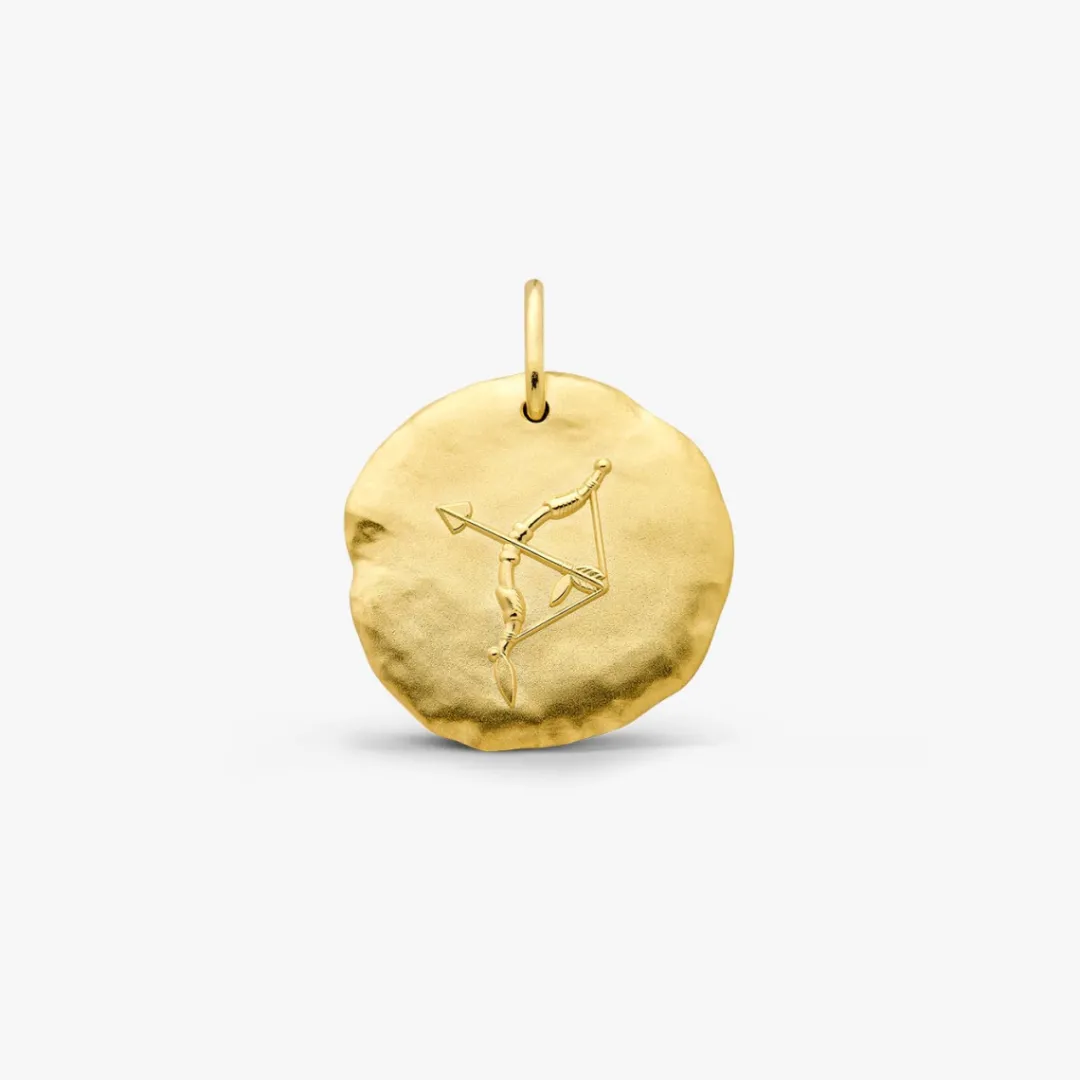 Sale Arthus Bertrand Médaille Astro Sagittaire Or Jaune