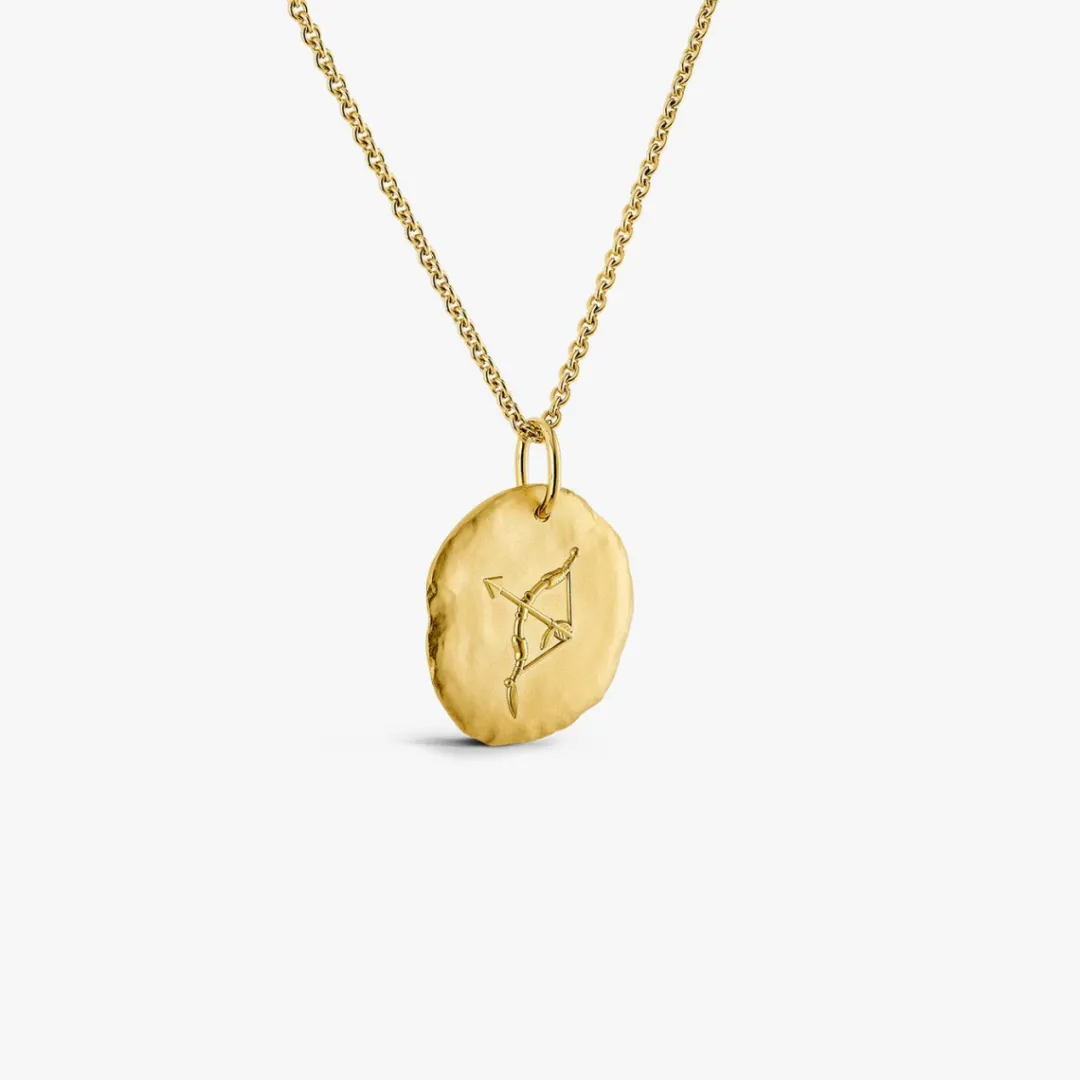 Sale Arthus Bertrand Médaille Astro Sagittaire Or Jaune