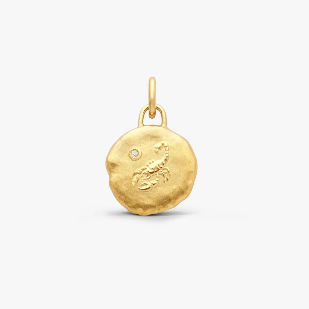 Fashion Arthus Bertrand Médaille Astro Scorpion Or Jaune & Diamant