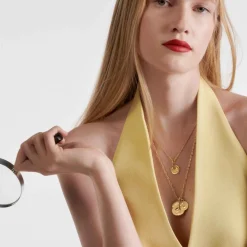 Fashion Arthus Bertrand Médaille Astro Taureau Or Jaune & Diamant