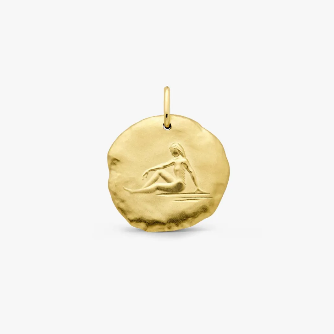 New Arthus Bertrand Médaille Astro Vierge Or Jaune