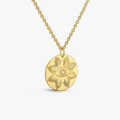 Fashion Arthus Bertrand Médaille l'Œil Or Jaune & Diamant