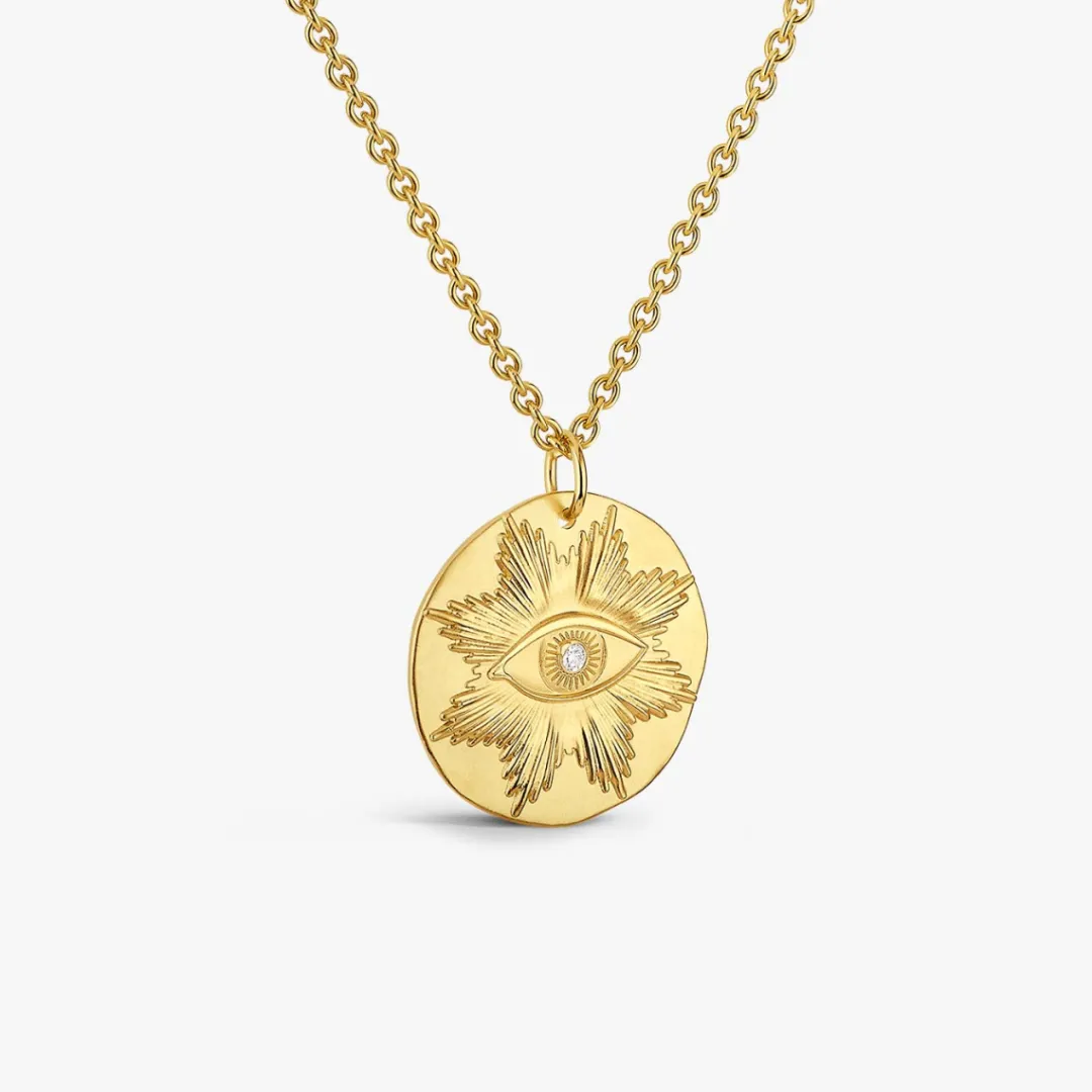 Fashion Arthus Bertrand Médaille l'Œil Or Jaune & Diamant