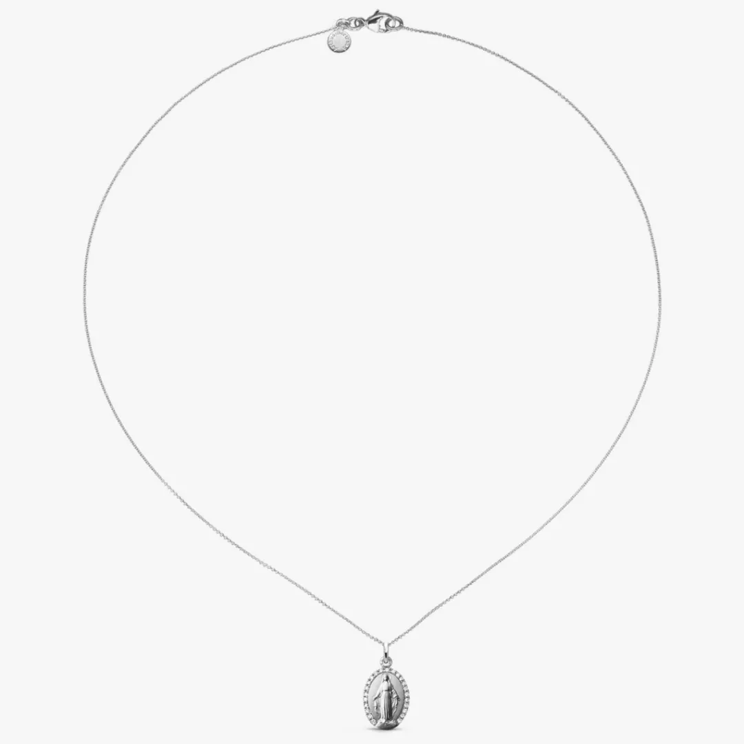 Best Arthus Bertrand Médaille Miraculeuse Or Blanc & Diamant