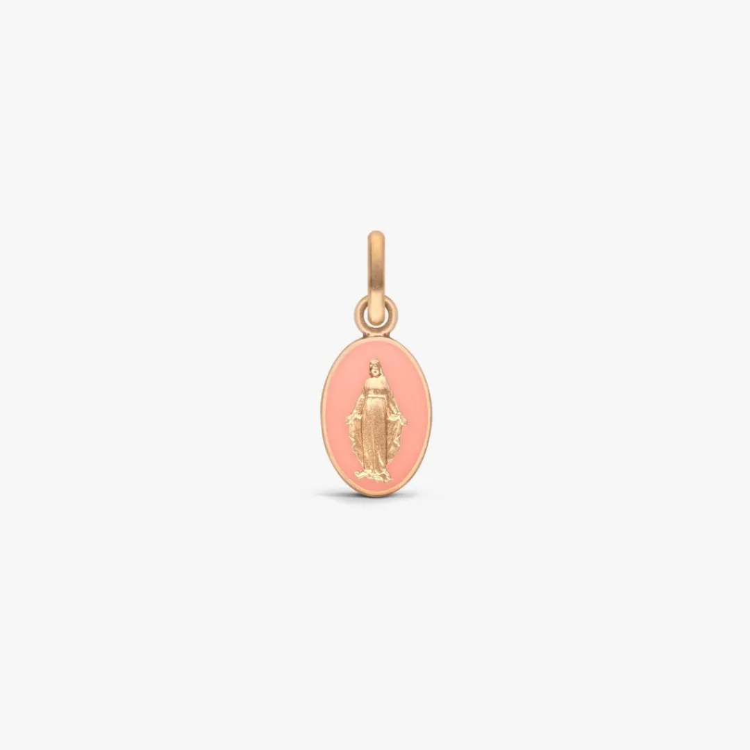 Discount Arthus Bertrand Médaille Miraculeuse Or Rose Ivoire