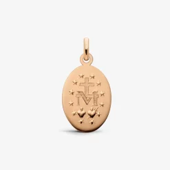 Outlet Arthus Bertrand Médaille Miraculeuse Or Rose Diamant