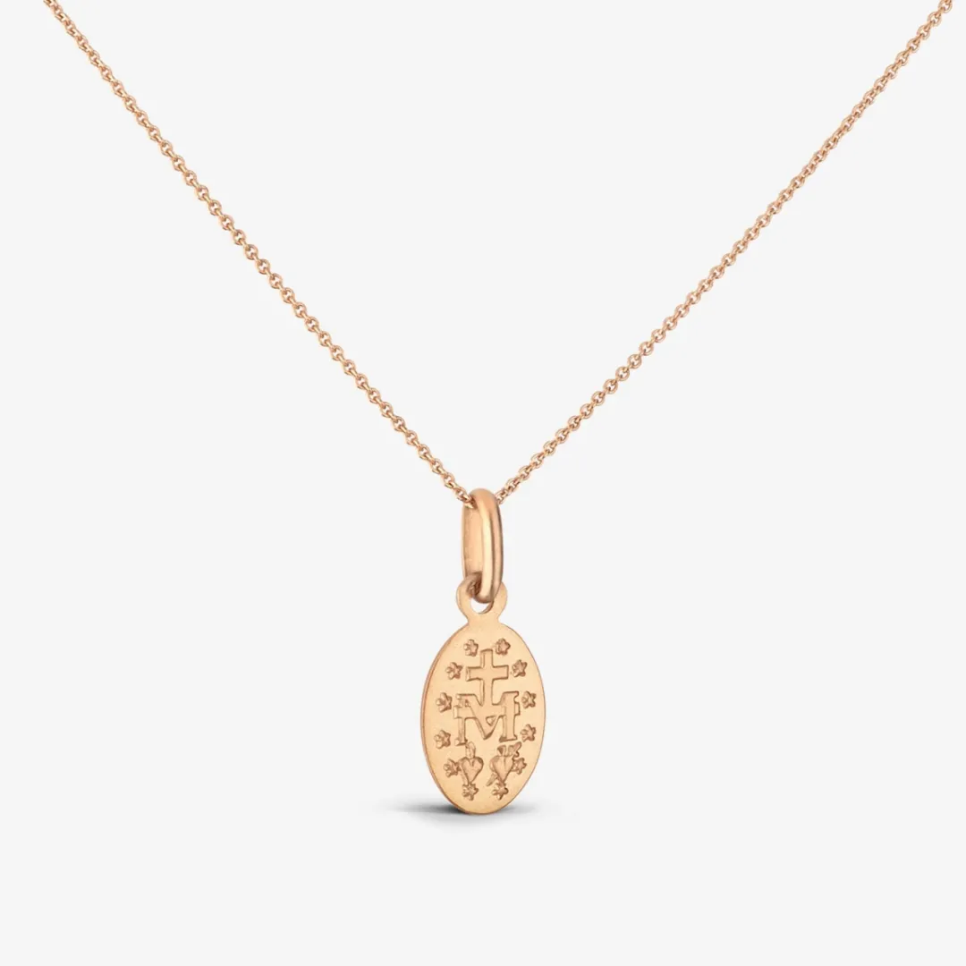 Fashion Arthus Bertrand Médaille Miraculeuse Or Rose
