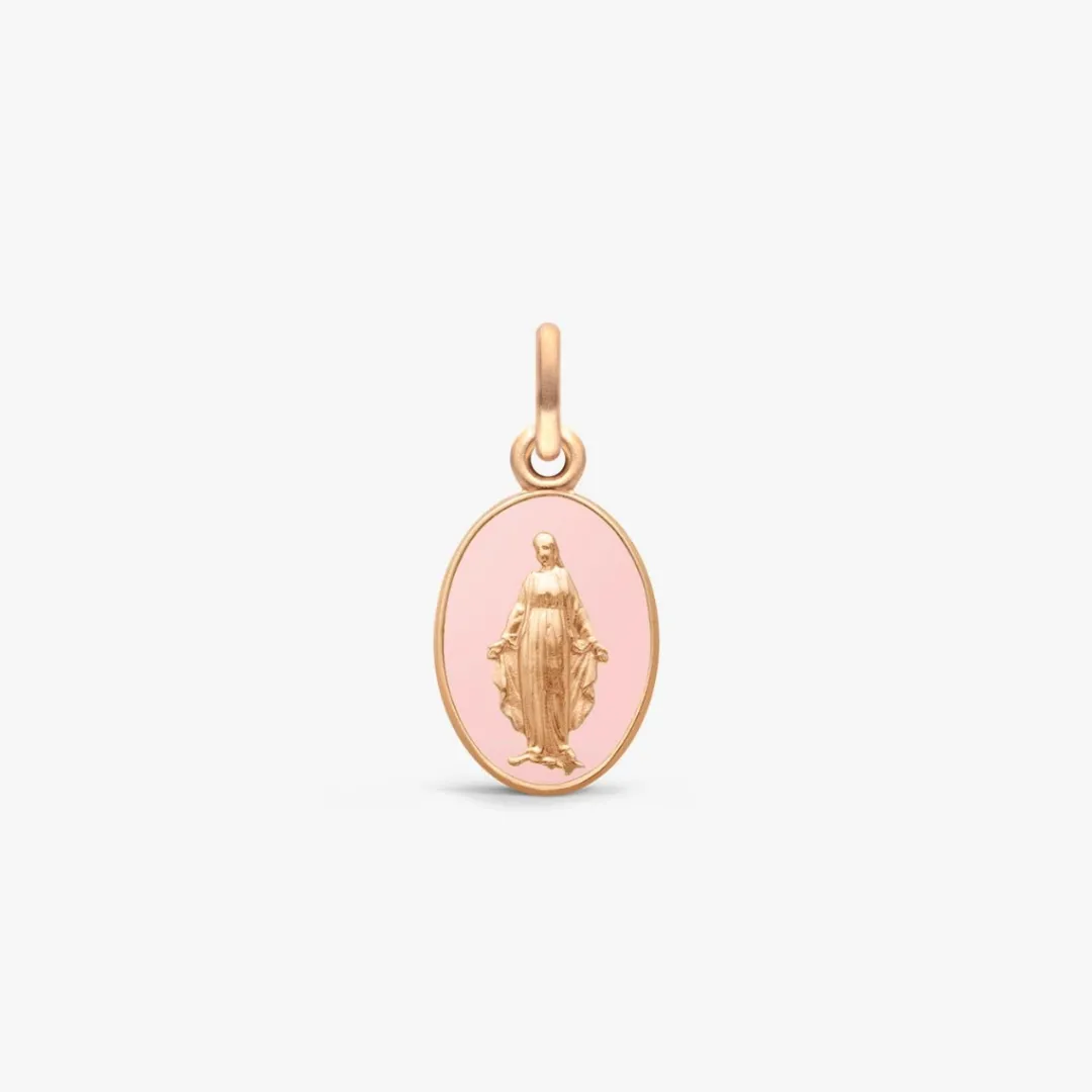 Discount Arthus Bertrand Médaille Miraculeuse Rose Poudré