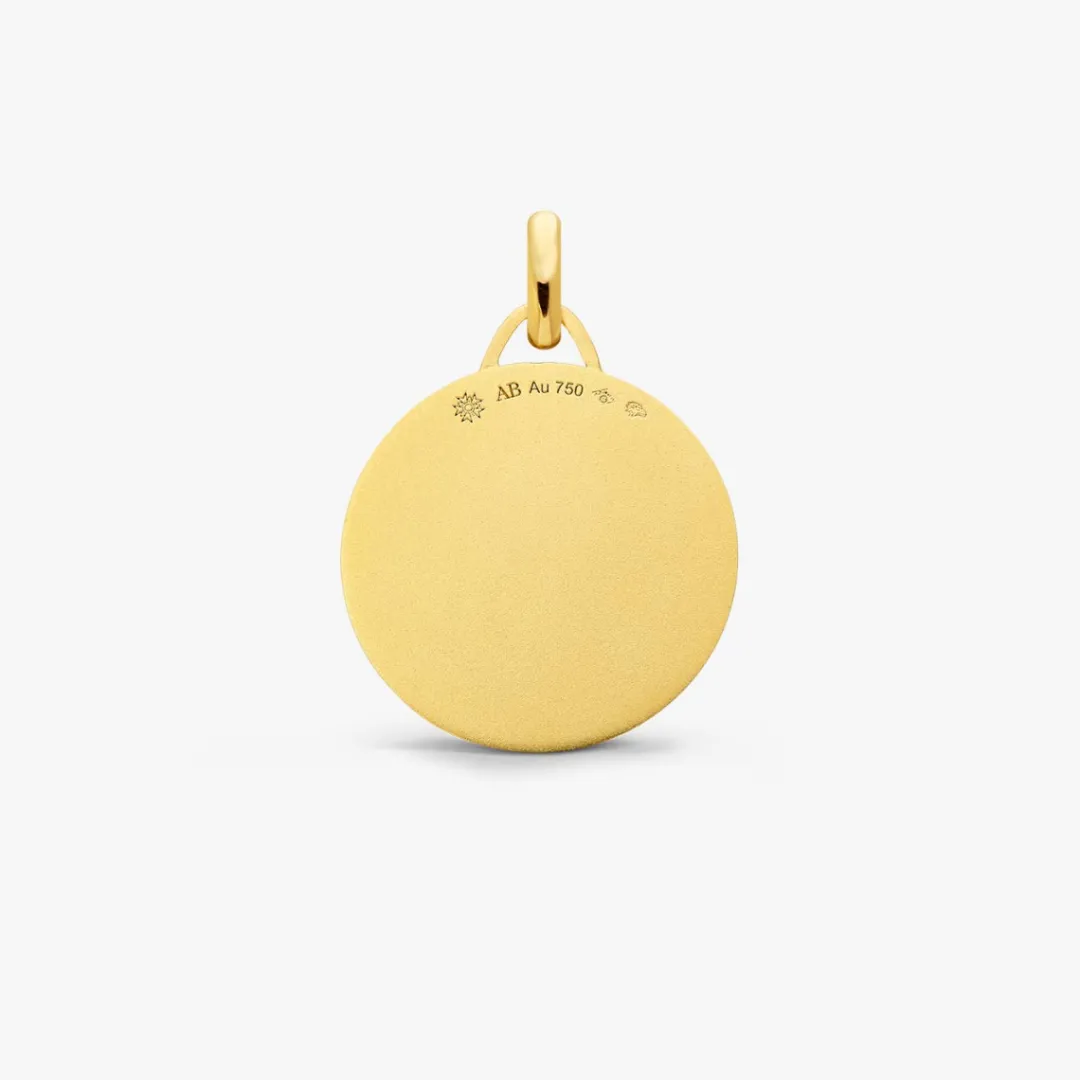 Best Arthus Bertrand Médaille Or Jaune & Diamant Joie