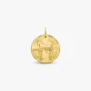 Outlet Arthus Bertrand Médaille Or Jaune Cheval en Majesté