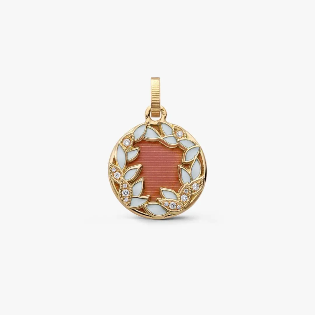 Sale Arthus Bertrand Médaille Or Jaune Gaïa - Rose