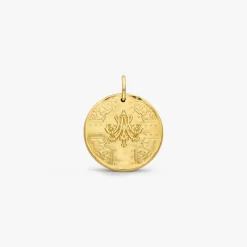 Online Arthus Bertrand Médaille Or Jaune Marie-Antoinette