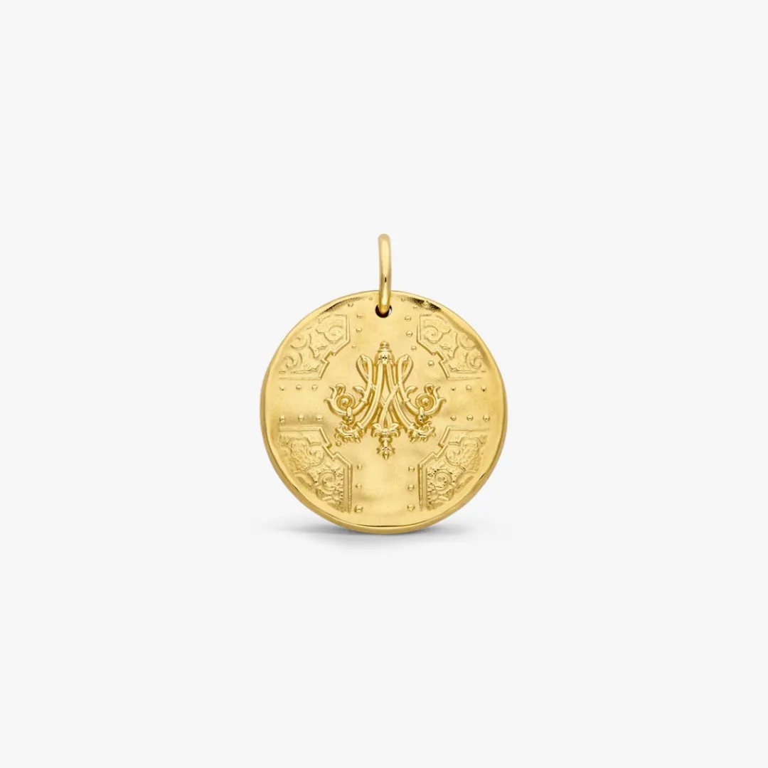 Online Arthus Bertrand Médaille Or Jaune Marie-Antoinette