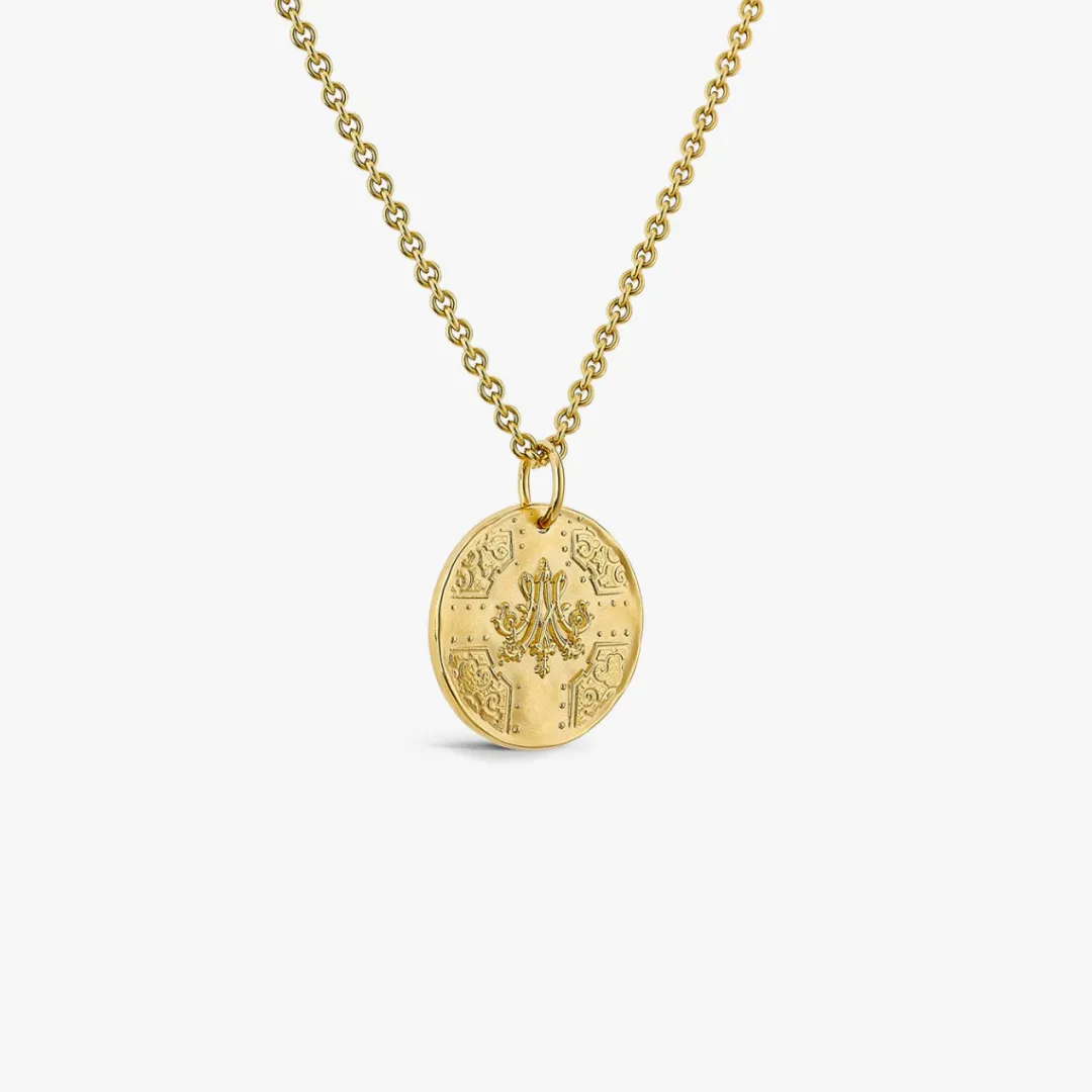 Online Arthus Bertrand Médaille Or Jaune Marie-Antoinette
