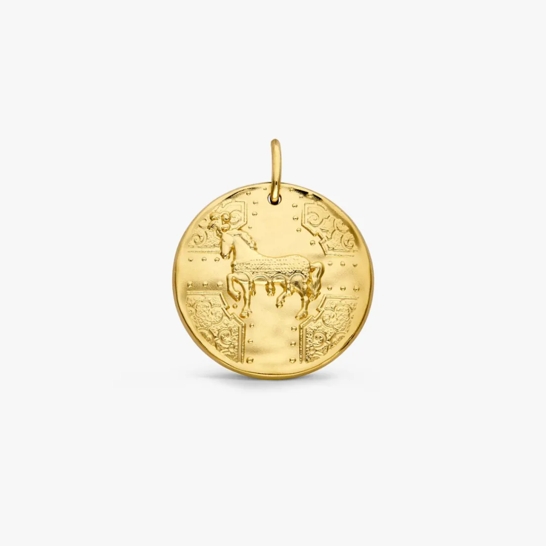Clearance Arthus Bertrand Médaille Vermeil Cheval en Majesté