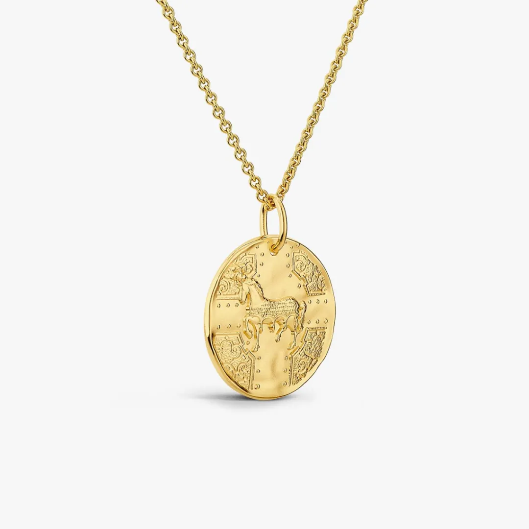 Clearance Arthus Bertrand Médaille Vermeil Cheval en Majesté