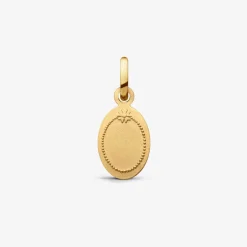 Outlet Arthus Bertrand Pendentif Croix Or Jaune - Rose