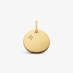 Sale Arthus Bertrand Pendentif Galet Or Jaune Ma Petite Étoile