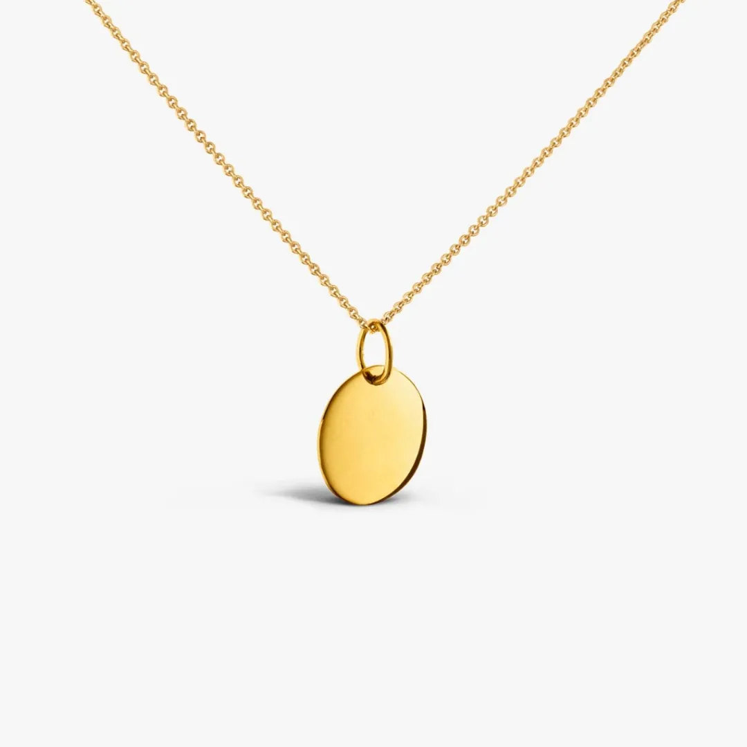 Sale Arthus Bertrand Pendentif Galet Uni Or Jaune