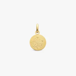 Fashion Arthus Bertrand Pendentif Or Jaune & Diamant Lune - Bleu Marine