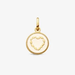 Online Arthus Bertrand Pendentif Or Jaune Cœur - Ivoire