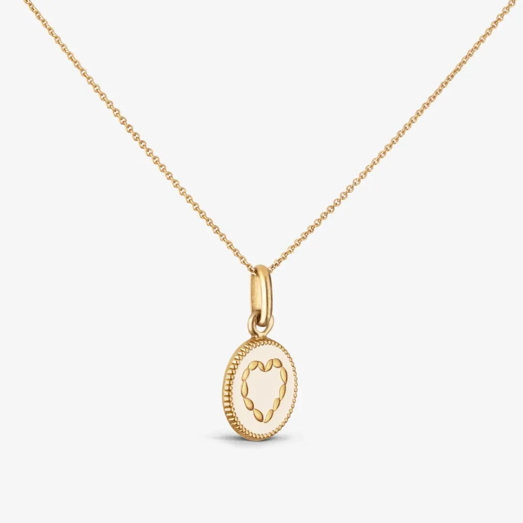 Online Arthus Bertrand Pendentif Or Jaune Cœur - Ivoire